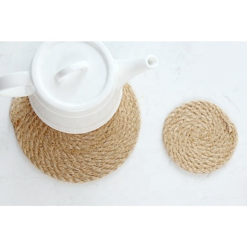 Round Waterproof Heat Resistant Woven Rattan Placemat