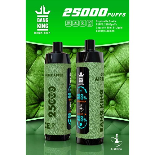 Bang King Shisha 25000 พัฟราคาใช้แล้วทิ้ง