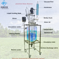 instrument de laboratoire chimique réacteur en verre chemisé 100L