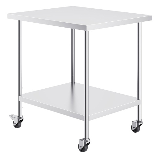durable stainless steel tables with wheels Stainless steel work tables for restaurants Supplier