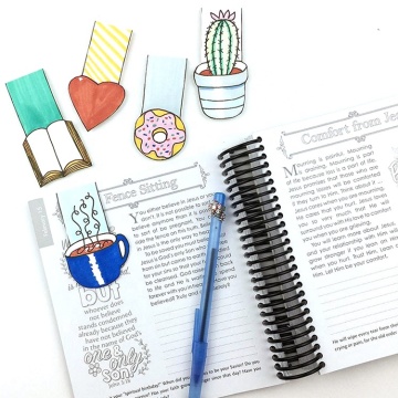 Guangzhou Factory Custom Fridge Magnetic Page Marker Bookmark with OEM Printing