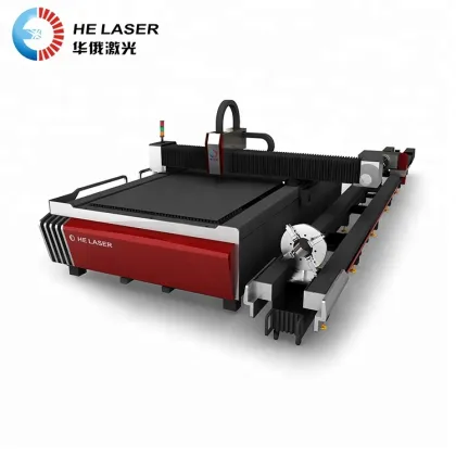 3000 watts dual use laser pipe cutting machine for metal
