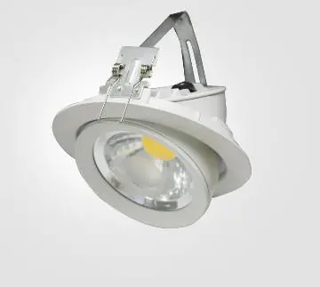 Rotatable cob gimbal downlights , adjust downlight manufacturer