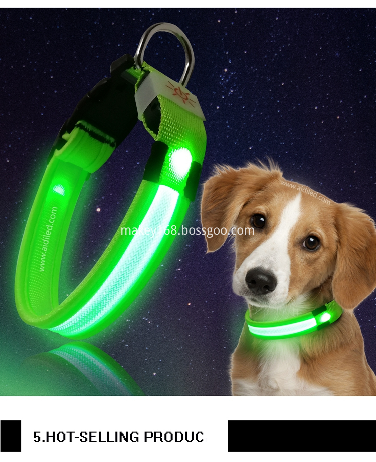 Dog Collar Light Rechargeable