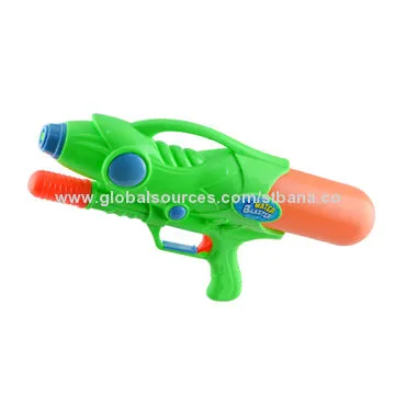 Water Pump Gun, 7m Maximum Distance, Red and Green 2-color Assorted