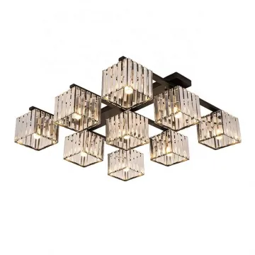 2021 Chinese Style Interior Home Decor: Crystal Chandelier
