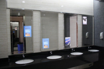 19-65 inch magic mirror outdoor LED advertising screen advertisment printing machine