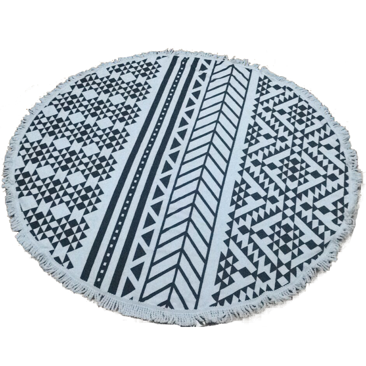 round beach towels mandala