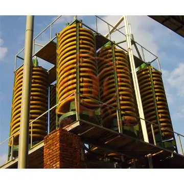 tungsten ore spiral chute
