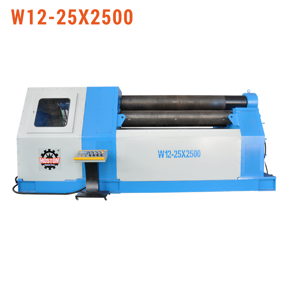 W12-25X2500 Rolling Bending Machine with Four Plate Rollers