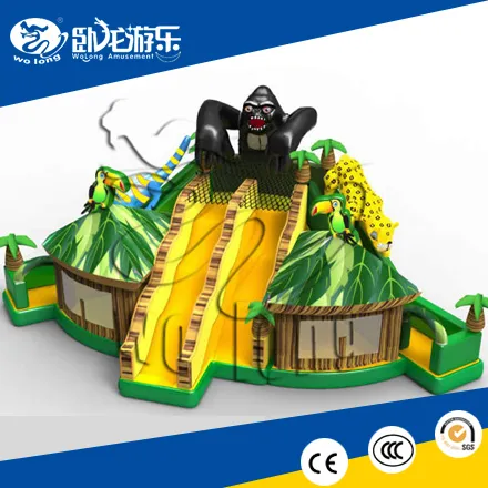 new design promotional amazing inflatable Slide