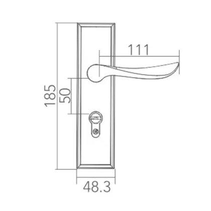 Innovative Smart Split Lock Door locks