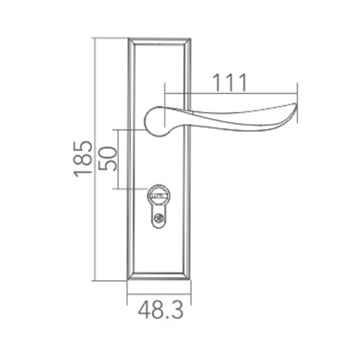 Инновационные замки дверей Smart Split Lock
