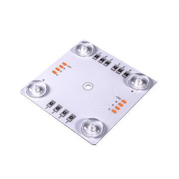 4PCS LEDs 24V RGB LED Module 7070 for Soft Film Ceiling Lamp