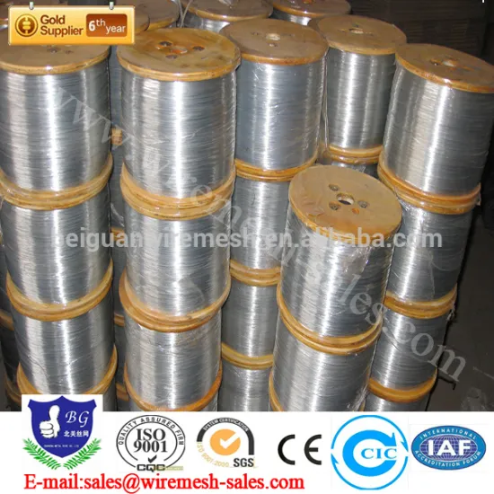 electro galvanized wire