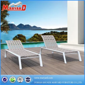 lounge chair + chaise lounge chair + outdoor patio furniture with aluminum frame