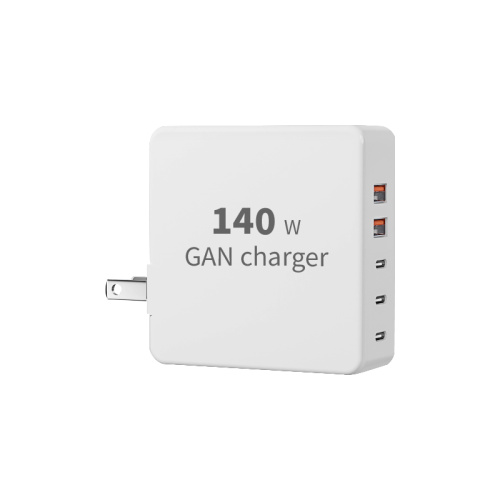 140W Multi -Ports superschnelles Gan -Ladegerät