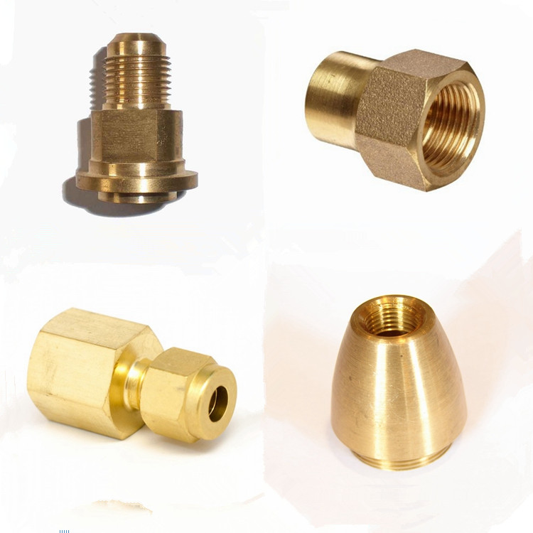 Oem Factory Cnc Milling Machined Brass Turning Parts 1