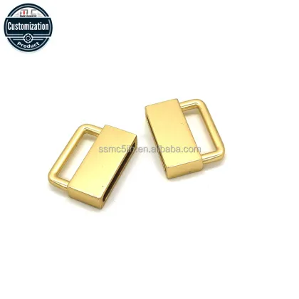 Factory Wholesale Zinc Alloy Metal Tail Clip 32mm Webbing Clip Buckle