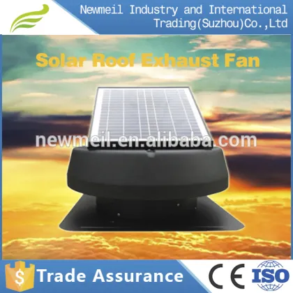 Newmeil SuperAir-R/S industrial roof solar ventilation fan