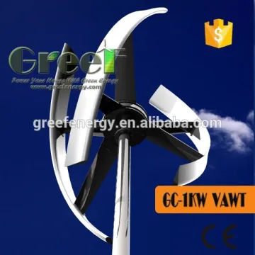 Roof wind generator vertical axis wind turbine 1KW for sale