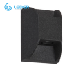 LEDER Black Feature LED Outdoor Wall Light