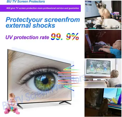 Acrylic LED TV Screen Protector for 55 Inch Sony TV