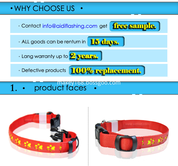 Night Safety Led Dog Collar