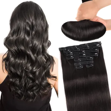 100% Russian Human Remy Hair Clip in Wholesale Invisible Seamless Clip in Hair Extension clip on Human hair extensions