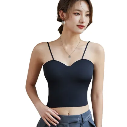 Ice Silk Scarless Adjustable Sling Strap One-Piece Chest Wrapper