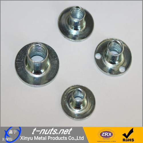 Zink Plated Carbon Steel Weld Nuts Furniture