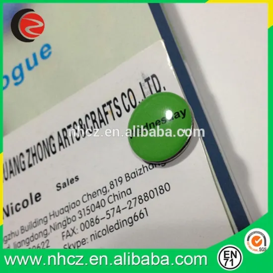 Wednesday Shaped Customs Push Pin