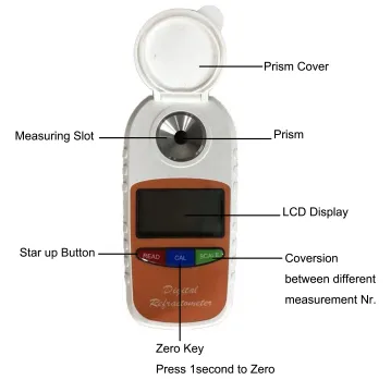 Digital Handheld Refractometer: Accurate Aquarium Seawater Salinity Tester Meter