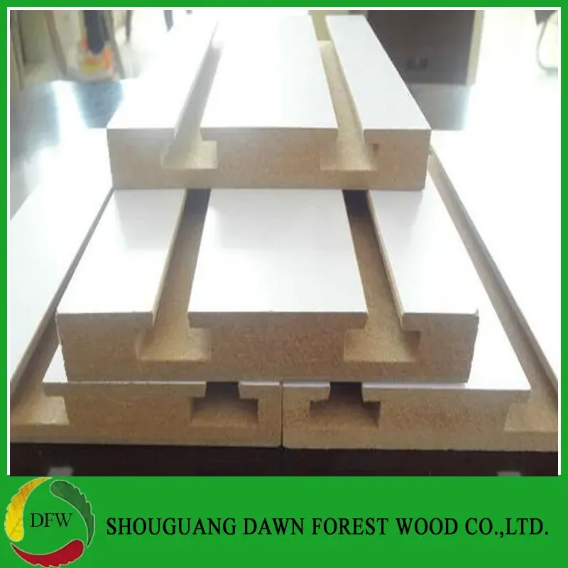 Good Quality 15mm Melamine Faced Slot MDF
