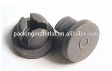 The new butyl rubber stopper for injection vial