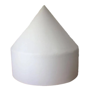 Marine Dock Piling Cone Caps: 6" to 13" - Black & White - For Sale