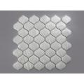 White Glass Mosaic Tiles For Kitchen And Bathroom