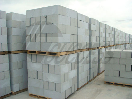 Cement / Gypsum Autoclaved Aerated Concrete Panels Aac Brick 100000m3