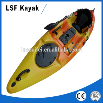sit on top single fishing kayak no inflatable professional fishing Kayak polythylene
