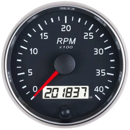 85mm VDO Truck Tractor Diesel Engine Tachometer