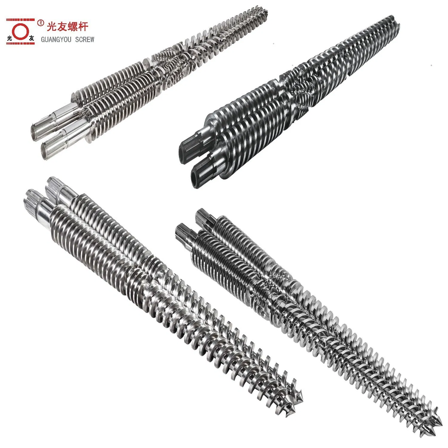 Mataas na output conical twin screw barrel para sa SPC floor