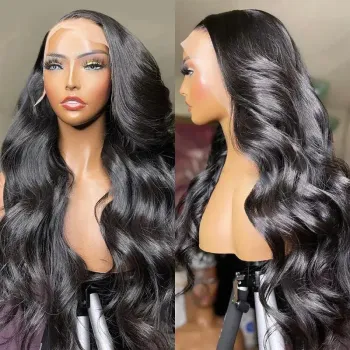 cheap body weave vietnamese natural raw human hair glue HD 13X4 lace frontal wigs for black women bestselling
