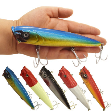 Big Size 70g/180mm Floating Popper Lure for Marine Trolling
