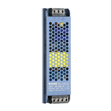 High Efficiency WL-150-24 Constant Voltage Power Supply: Converts 100V-260V AC to 24V DC with 6.2A Output