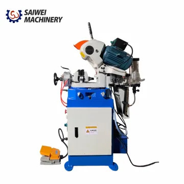 Burr-Free Stainless Steel Pipe Cutting Machine: 275B Pneumatic Circular Saw with 45 Degree Angle Function
