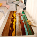 Household waterproof flannel digital printed floor mat