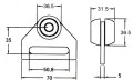 Galvaniserad Sliding Curtain Roller för Curtain Truck