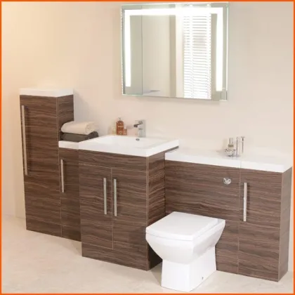 White 1200 bathroom Midway Unit