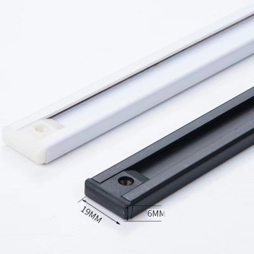 Narrow LED Shelf Light Accessories with Power Track System
