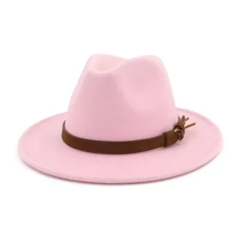 Customize Luxury Wholesale Men's Vintage Fedora Cowboy Hats